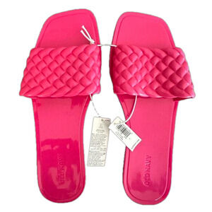 Old navy Barbie pink slides size 7